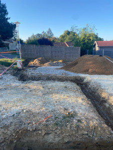 Photo de galerie - Tranchée chez un copain 