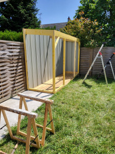 Photo de galerie - Création d'un abri