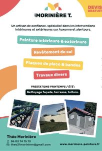Photo de galerie - Peinture intérieur extérieur, placo , bande rattisage, nettoyage extérieur 