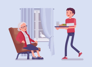 Photo de galerie - Aide aux repas 