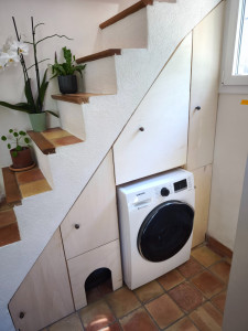 Photo de galerie - Aménagement sous escaliers 