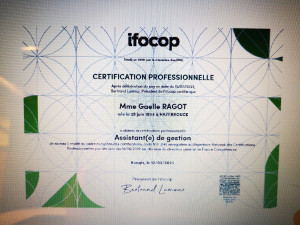 Photo de galerie - Certification niveau Bac+2
Assistante de gestion 