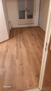 Photo de galerie - Pose de parquet - Revêtement de sol