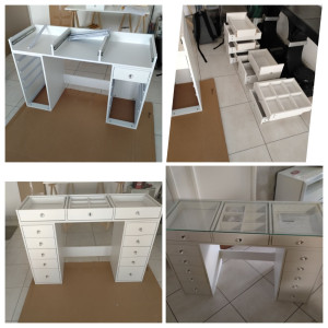 Photo de galerie - Montage d une coiffeuse 