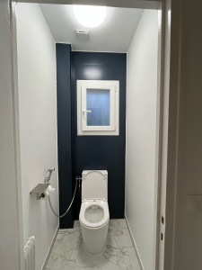 Photo de galerie - Et voilà le résultat après les travaux de rénovation (carrelage,enduit,peinture…)