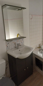 Photo de galerie - Pose sanitaires 