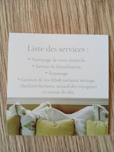 Photo de galerie - Carte de visite 