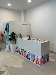 Photo de galerie - Création d'un espace sanitaire et bar dans le cadre d'une rénovation d'un espace commercial