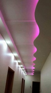 Photo réalisation - Architecte d'intérieur - Décorateur d'intérieur - SAS Façade Sud - Le Cannet (Collines) : Plafond lumineux