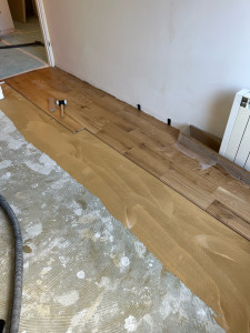 Photo de galerie - Pose de parquet - Revêtement de sol