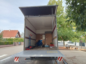 Photo de galerie - Mon nouveau camion Fiat ducato 20m3 avec hayon.