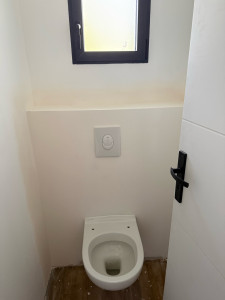 Photo de galerie - Coffrage wc suspendu