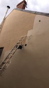 Photo de galerie - Peinture façade 2 couche 