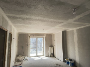 Photo de galerie - Pose placo et bande à placo.