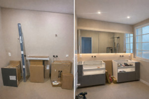 Photo de galerie - Meuble salle de bain 