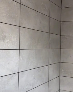 Photo de galerie - Pose carreaux sur Murs