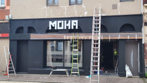 Photo de galerie - Décoration extérieure d’une restaurant 