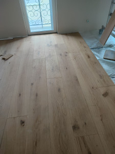Photo de galerie - Pose de parquet - Revêtement de sol