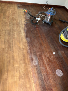 Photo de galerie - Rénovation de parquet