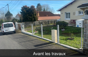 Photo de galerie - Travaux de clôture