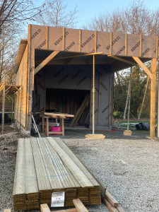 Photo de galerie - Ossature bois