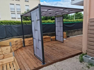 Photo de galerie - Pose terrasse en bois