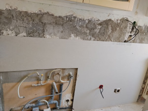Photo de galerie - Sortie d'eau évacuation cuisine.