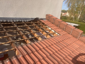 Photo de galerie - Remplacement liteaux 