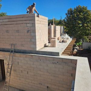 Photo de galerie - Construction de maison a pujet ville Maçonnerie plancher et toiture