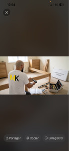 Photo de galerie - Montage lit