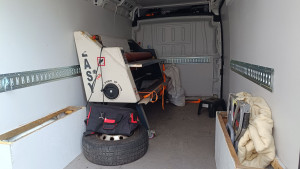 Photo de galerie - Transport  massicot professionnel .