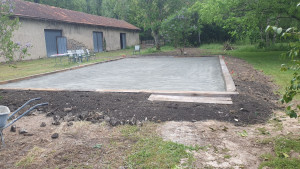 Photo de galerie - Terrain de boule 14m/8m