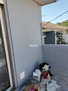 Photo de galerie - Peinture façade après 