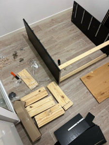 Photo de galerie - Commode bois miel 2
