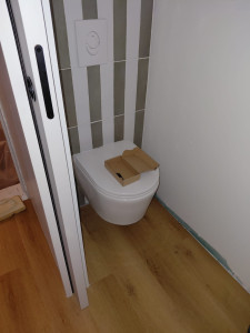 Photo de galerie - Pose d'un bati support