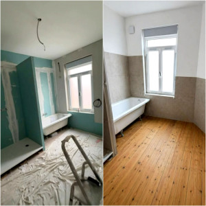Photo de galerie - Rénovation d'une salle de bains ✅️