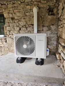 Photo de galerie - Installation d'une pompe a chaleur 3.2kw Viessman 