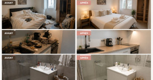 Photo de galerie - ? Disponible pour entretien régulier Airbnb,ménage,etc..
⏱️ Intervention rapide et soignée
? N’hésitez pas à me contacter

