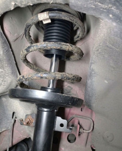 Photo de galerie - Remplacement Amortisseurs et Divers éléments de Suspension 