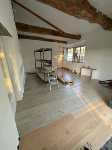 Photo de galerie - Parquet salle de pratique 2/2