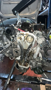 Photo de galerie - Remplacement kit de chaîne de distribution 