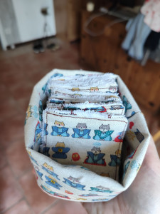 Photo de galerie - Lingettes réutilisables