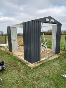 Photo de galerie - Montage abris de jardin - temps selon modèle 