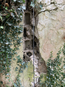 Photo de galerie - Reprise mur de soutènement 