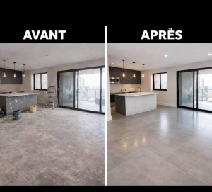 Photo de galerie - Nettoyage de fin chantier 