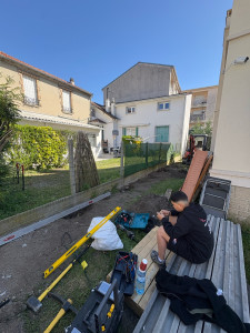 Photo de galerie - Pose de clôture