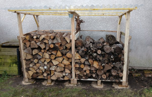 Photo de galerie - Fabrication abri Bois 