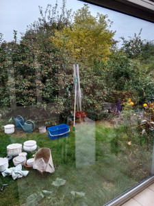 Photo de galerie - Nettoyage de vitre sur un baie vitré chez un particulier