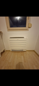 Photo de galerie - Installation d'une console basse de climatisation 