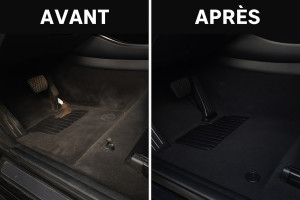 Photo de galerie - Nettoyage intérieur complet – Avant / Après